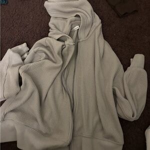 Abercrombie & Fitch Ribbed Knit Sweater